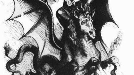 Eligos, Great Duke of Hell, depicted in woodcut